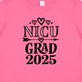 thumbnail image 4 of Inktastic Nicu Graduate 2025 Baby Girl Girls Baby T-Shirt, 4 of 5