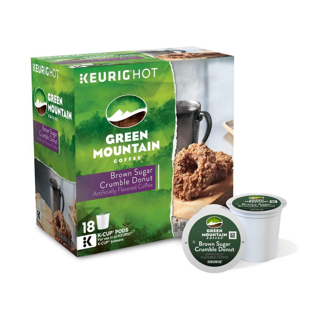 Green Mountain Brown Sugar Crumble Coffee 48 K cups pods