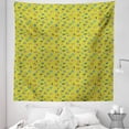 thumbnail image 1 of Cupcake Tapestry, Pastries with Cream Topping Muffins Pattern, Fabric Wall Hanging Decor for Bedroom Living Room Dorm, 5 Sizes, Apple Green Multicolor, by Ambesonne, 1 of 1