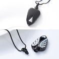 thumbnail image 3 of Cremation Jewelry Urn Necklaces for Ashes Angel Wings Heart Urn Ashes Keepsake Memorial Jewelry, 3 of 4