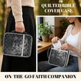 thumbnail image 4 of ZUXONGSY Lion Cross Print Bible Cover Case for Women Portable Bible Bag Large Christian Tote Bag with Pen Holder Carrying Book Case for Religious, 4 of 7