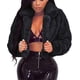 thumbnail image 1 of Faux Fur Coat Women Cropped Hot Pink Sherpa Warm Jackets Fleece Outerwear Women's Fur & Faux Fur Jackets & Coats, 1 of 5