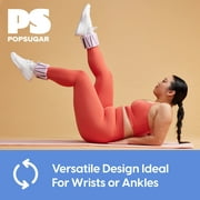 Popsugar Flex Wrist/Ankle Weight, 2lb Each, Set of 2, Pink
