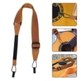 thumbnail image 7 of Classic Ukulele Strap Punch Free Ukulele Shoulder Strap Gift Guitar Belt Replacement, 7 of 7
