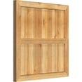 thumbnail image 2 of 26 7/8"W X 27"H Timbercraft Five 5 3/8" Boards Framed Board-N-Batten Shutters, Rough Sawn Western Red Cedar (Per Pair), 2 of 13