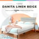 thumbnail image 2 of Cama Individual Roomi con Cabecera Tapizada Color Beige, 2 of 4