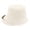 White, variant on Fgnfyis Summer Women's Linen Fisherman Sun Hat Breathable Outdoor Travel Beach Headwear White One Size