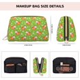 thumbnail image 2 of Funny Cartoon Cute Cow Makeup Bag, Large Capacity Travel Cosmetic Bag for Women Girls- Travel Toiletry Bag Leather Portable Waterproof Makeup Case Organizer with Handle, 2 of 4