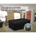 thumbnail image 2 of Housse de Table de Billard en Tissu Polyester Imperméable et Durable (Noir, 210d, 287*155*82cm), 2 of 4