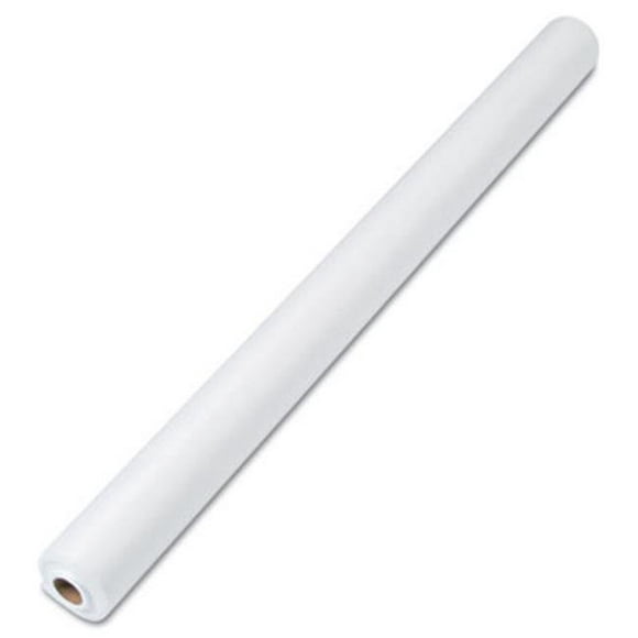 Tablemate LS4050WH Lin-Soft Non-Tissé Banquet Roll-To-Fit- 40&amp;quot; x 50&amp;apos;- Blanc