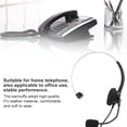thumbnail image 6 of Monaural Headset, Headset For Landline Phone, Black For Home Telephone For Office Use, 6 of 8