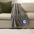 thumbnail image 1 of NHL, NBA, MLB Grey Sports Throw Blanket, 50" x 60", 1 of 5