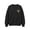 Black A1, variant on Edvintorg Girls Sweatshirts Cute Printed Long Sleeve Loose Pullover Top Solid Color Crew Neck Casual Sweatshirt Little Girls Clothes Size 1-13
