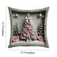 thumbnail image 3 of Fundas de Almohada Navideñas de 45 X 45 Cm, Decorativas, de Tela Suave y con Cremallera Oculta para Decoración Del Hogar., 3 of 6