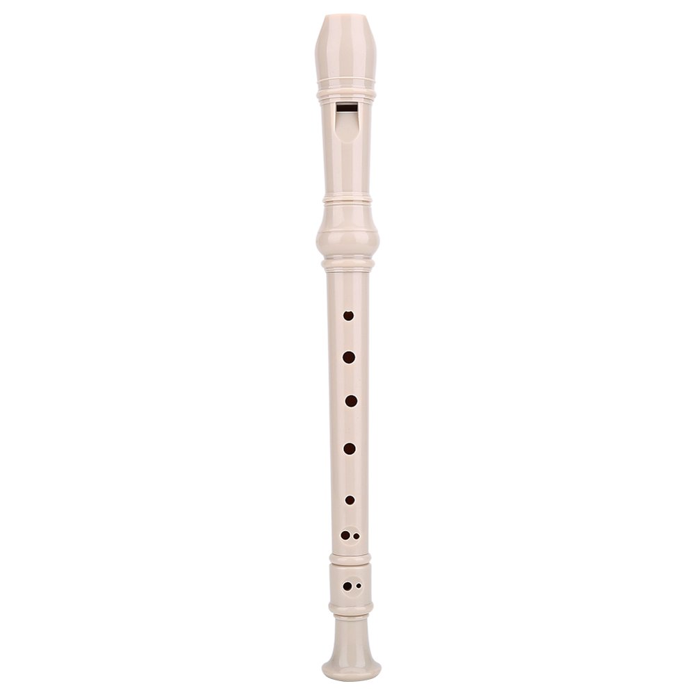 Tebru Soprano Recorder, 8 Holes High Pitch Soprano Recorder Flute ABS