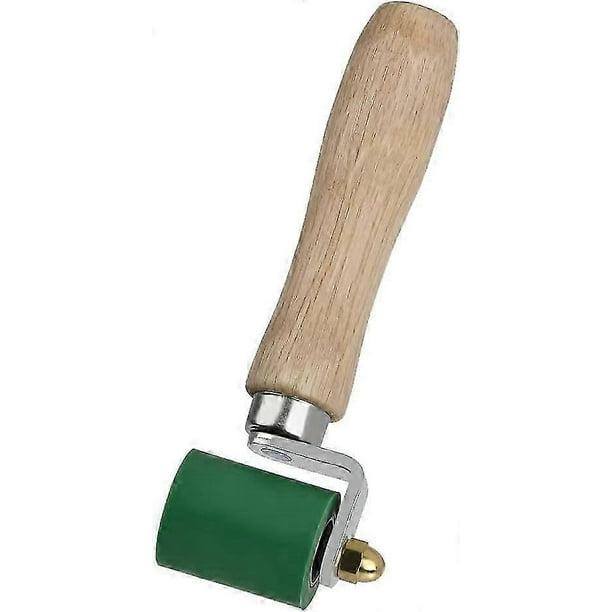 Silicone Seam Roller, Silicone High Temperature Resistant Seam Hand Pressure Roller, PVC Welding Tool, 40mm, Green