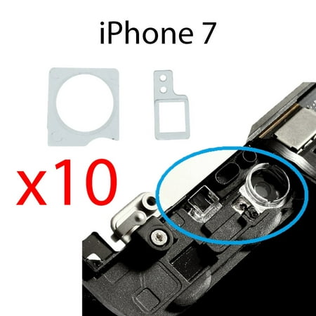 Image of For iPhone 7 Pack of 10 x Plastic Holder Brackets Camera Proximity Light Sensor