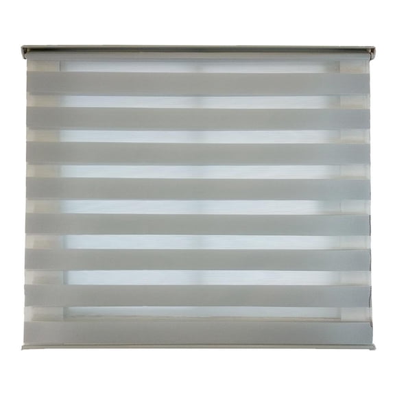 Persiana Deco 120x180 cm  Enrollable Dúo Gris