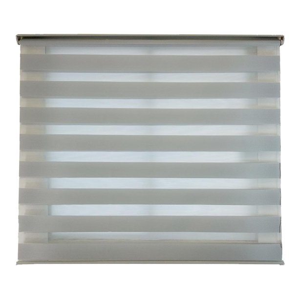 Persiana Deco 120x180 cm Enrollable Dúo Gris