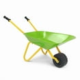 thumbnail image 4 of Topcobe Kids Wheelbarrow Garden Utility Cart, Outdoor Garden Backyard Play Toy, Kids Metal Wheelbarrow-Green, 4 of 4