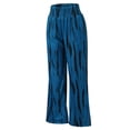 thumbnail image 5 of Womens Casual Wide Leg Elastic High Waist Printed Loose Pants with Pocket, 5 of 9