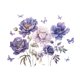 thumbnail image 3 of Calcomanía de calcomanía de pared de mariposa de floración, arte decoración de decoración floración de flores de flor de floración, 3 of 8
