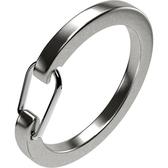 LACKUST 304 Stainless Steel Open Spring Ring Keyring,Clearance Keychains Rings for Keys for Men Women for Car,Innovative Design for Mom,As Show