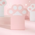 thumbnail image 6 of BNNG Cat Metal Bookends Cute Desktop Bookshelf Sturdy Cartoon Bookshelf for Home and Office Decoration Cute And Cute Cat Bookstand Desktop Student Bookshel, 6 of 8