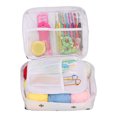 thumbnail image 2 of Dekaim-Kit De Ganchillo, Regla, Tijeras, Alfileres De Aluminio, Cinta Métrica, Juego De Ganchillo Ergonómico Con Bolsa De Almacenamiento Para El Hogar, 2 of 5
