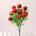 thumbnail image 2 of Soumake Vivid Appearance Realistic Artificial Fruit Artificial Orange Lemon Tree With Green Leave Branch Home Decor Household, 2 of 8