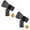 MC 04 2PCS, variant on 2-PCS Microphone Clip Holder with Adapters (5/8" to 3/8") - Universal Mic Stand Mount for Dynamic & Wireless Mics