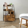 thumbnail image 5 of Nightstand Hidden Litter Box Side Table with Charging Post Brown, 5 of 5