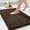 Brown, variant on Luxury Bathroom Rug Mat 24x17, Extra Soft & Absorbent Bath Rugs, Non-Slip Plush Shaggy Bath Carpet, Machine Wash Dry, Bath Mats for Bathroom Floor, Tub and Shower, Yellow
