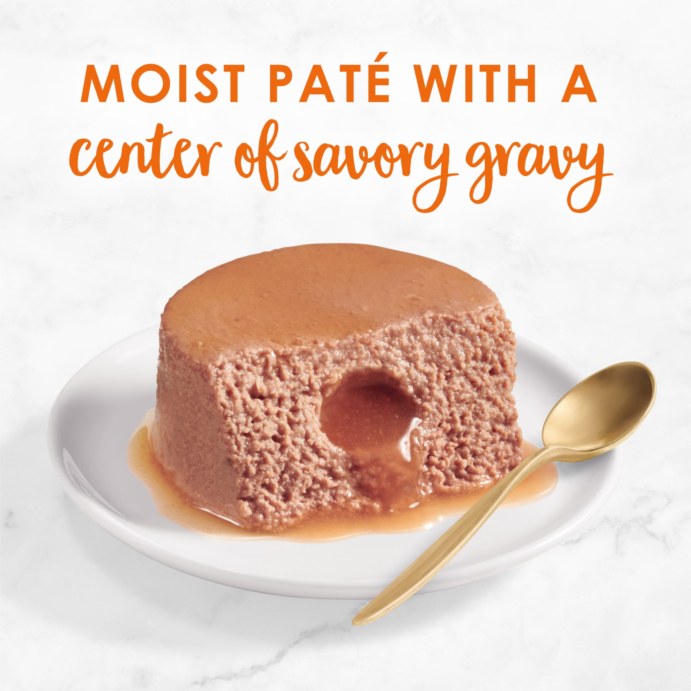 (6 pack) Purina Fancy Feast Savory Centers Adult Wet Cat Food Pate with Chicken and a Gravy Center, 3 oz Can