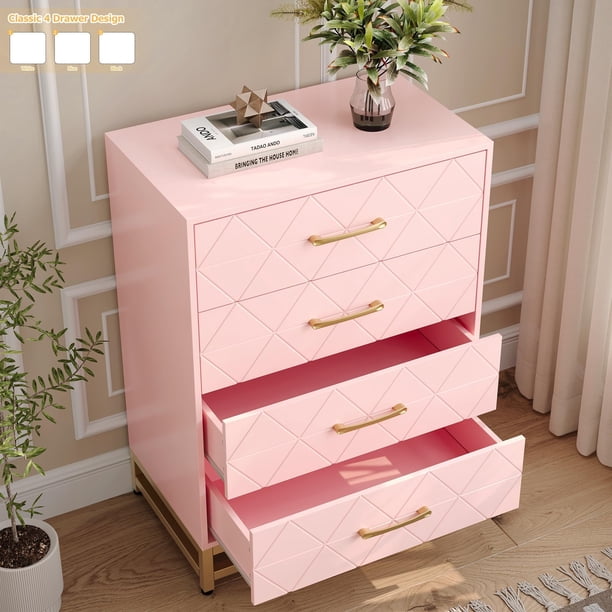Cómoda para dormitorio con 4 cajón cómoda