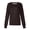 #07Light Brown, variant on Multi‑Color Women Terylene Twill Scrub Jacket Long Sleeve Button‑Up Nurse Cardigan for Hospital Salon Purple S