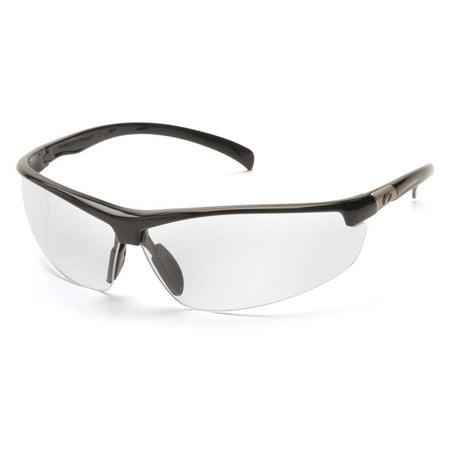 Black Frame/Clear Anti-Fog Lens