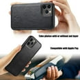 thumbnail image 4 of Iphone 12 | Iphone 12 Pro Case 2-In-1 Leather Removable Magnetic Wallet Cover,iPhone 16, 4 of 5