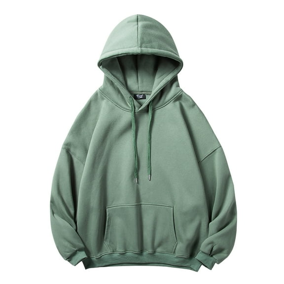 Bunny Hoodie Mens Vintage Sweatshirt Tops Hoodies Dropped Men's Solid Casual Sleeve Shoulder Blouse Pocket Drawstring Men's Hoodies Sweatshirts Year