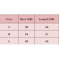 thumbnail image 4 of Fortune Women Short Sleeve White T-Shirts Square Collar Lace Splicing Tee Base Slim Crop Tops, 4 of 9