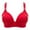 Red, variant on Everyday Bras for Women Sports Bra with Cups Brazier for Women Women Sports Bra Bra to Make Look Smaller plus Sized Sports Bra under Control Maternity Bra Womens Bras Push up plus Size Pink 46