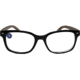 thumbnail image 3 of EYEGEMS  Blue Light Blocking Computer Reading Glasses Eco Friendly Sustainable +2.50 DuMu Wood  Black 6211, 3 of 6