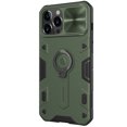 thumbnail image 5 of Dteck Case for iPhone 13 Pro Max,Shockproof Slide Camera Protector Armor Slim Ring Holder Stand Back Cover,Green, 5 of 7