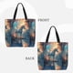 thumbnail image 2 of Easygdp Forest Lake White Horse Bolsa Tote para Mujer, Bolso de Hombro para Trabajo, Playa, Viajes, Compras y Supermercado, 2 of 7