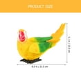 thumbnail image 2 of SEWCHICS Lifelike Yellow Parrot Model Resin Garden Decor for Outdoor and Indoor Display, 2 of 4