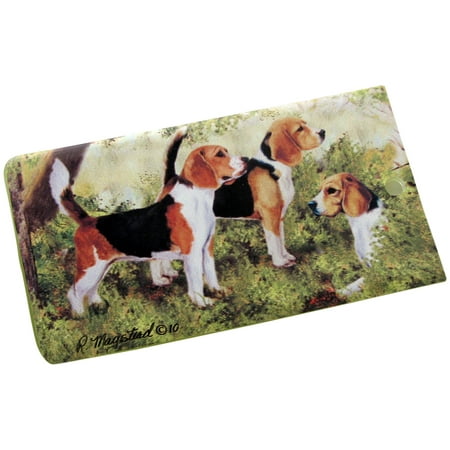 Best Friends by Ruth Maystead Beagle Luggage Bag (Best Luggage For The Money)