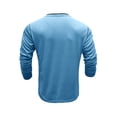 thumbnail image 4 of TRKIYQC Camiseta para Hombre, Manga Larga con Cuello Henley y Cierre con Botones, Tops de Otoño Ajustados, Ropa de Calle para Diario Informal TRKIYQC moda, 4 of 7