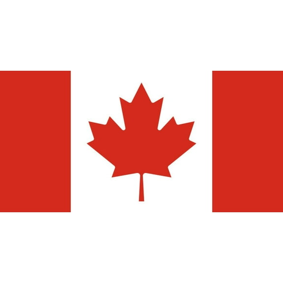 Canada Flag Decal Sticker - 6 inches wide