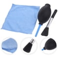 thumbnail image 4 of Silicone Air Blower Pump Camera Lens Dust Cleaner with Cleaning Cloth Brush, 4 of 5