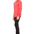 thumbnail image 3 of Gravity Threads Men's Long Sleeve Hoodie Shirt, Heather Red L, 3 of 5